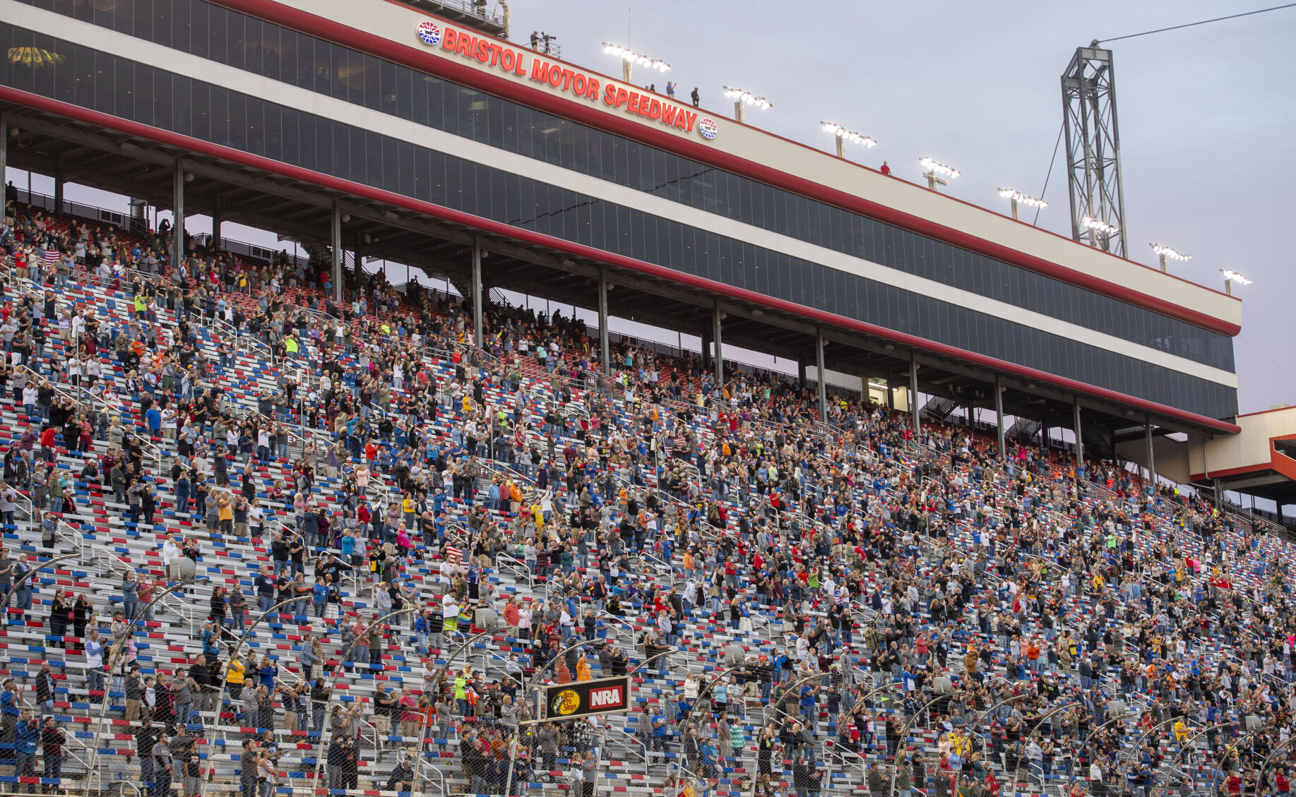 BMS Bass Pro Shops NRA Night Race